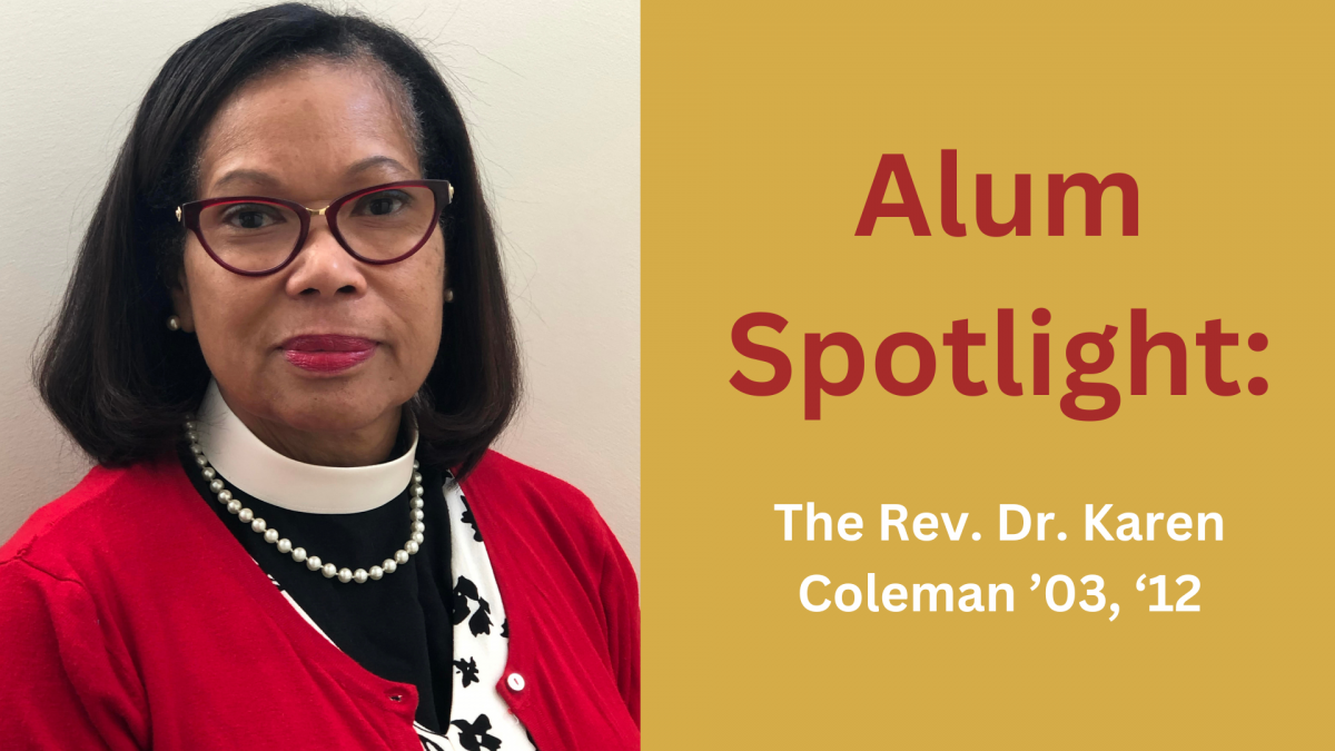 Alum Spotlight: Rev. Dr. Karen Coleman '03, '12